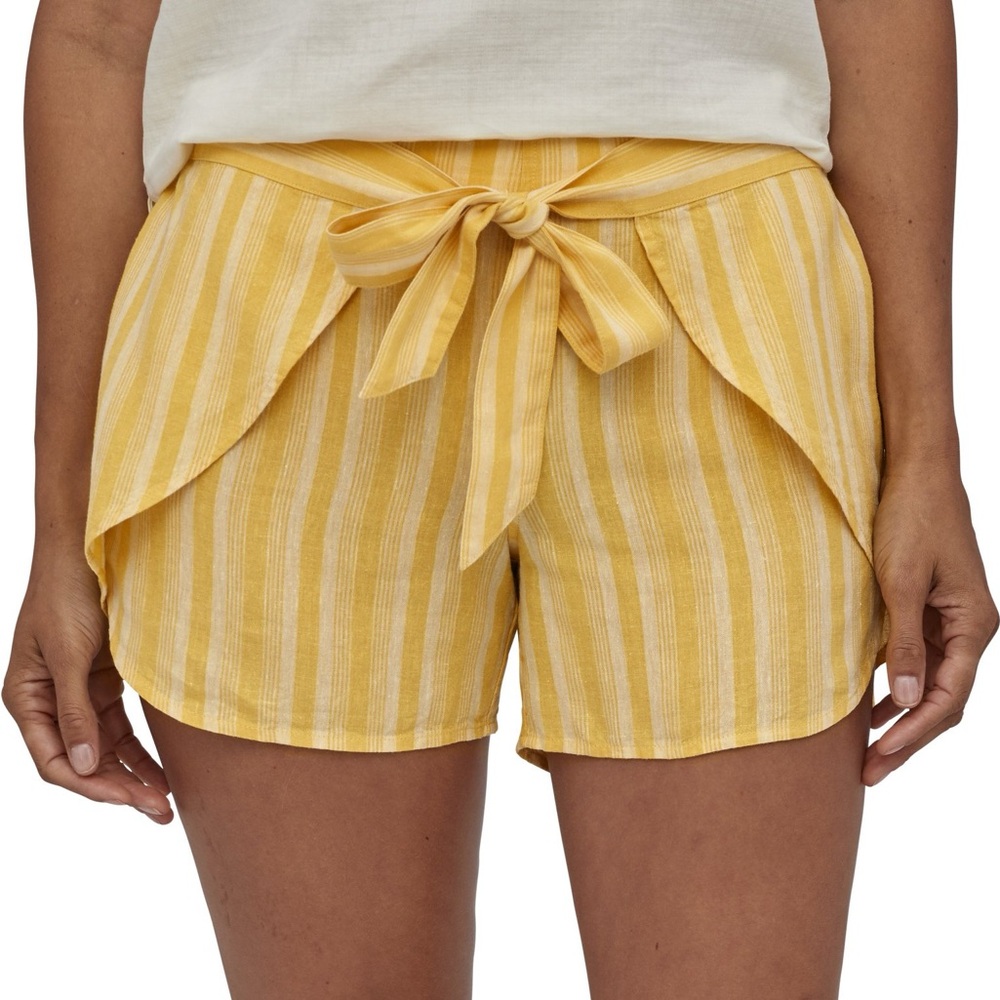 Patagonia Yellow Garden Island Shorts - Small